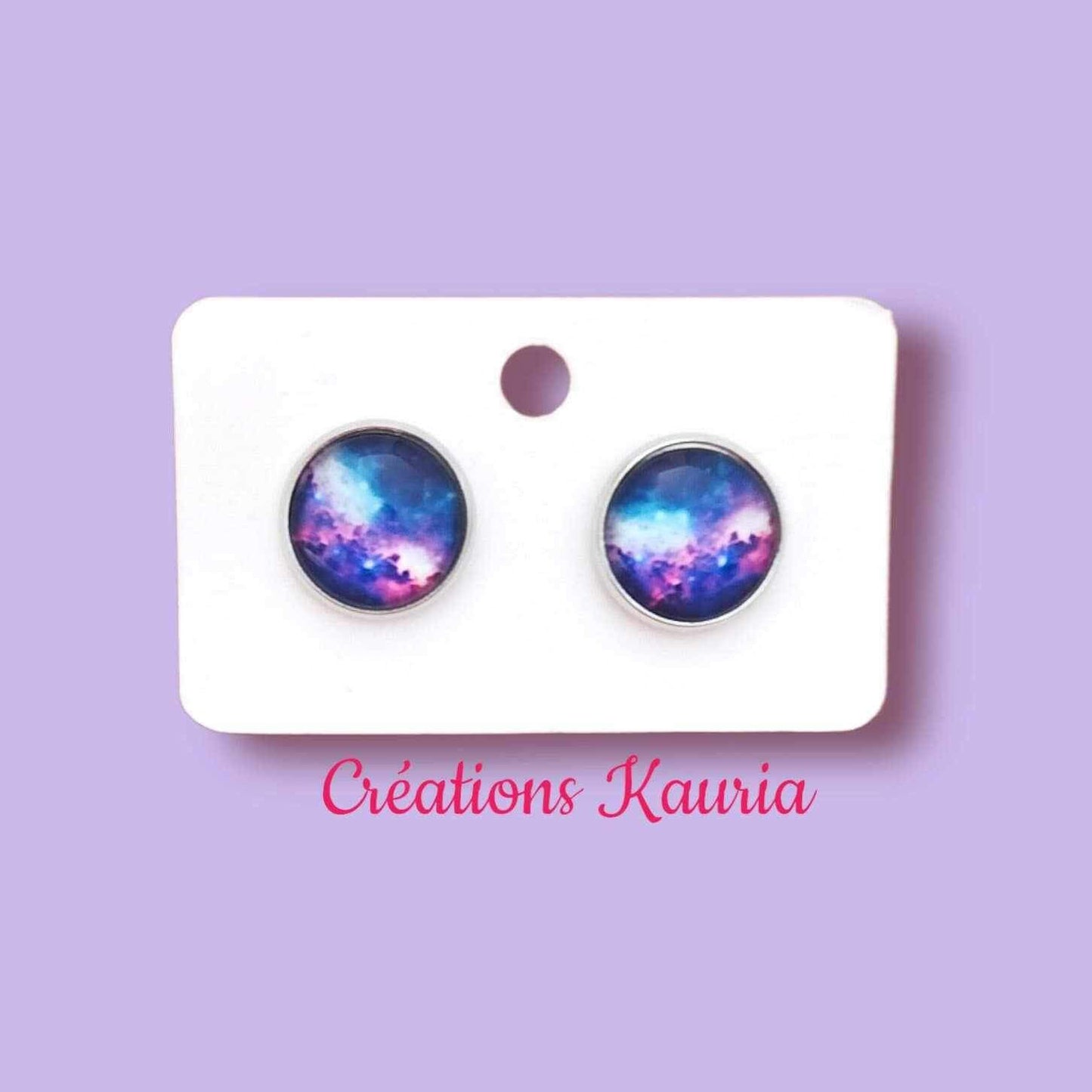 Boucle d’oreille galaxy Kauria