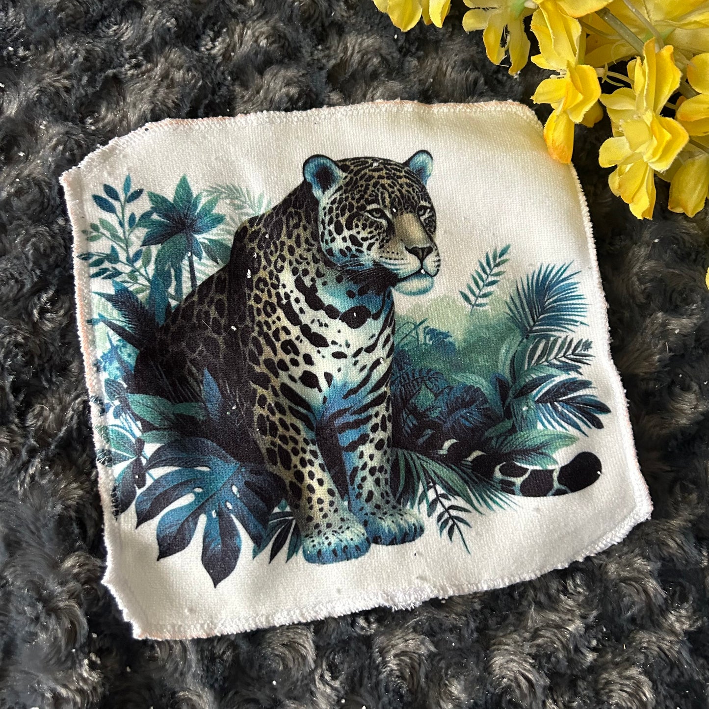 Débarbouillette guepard