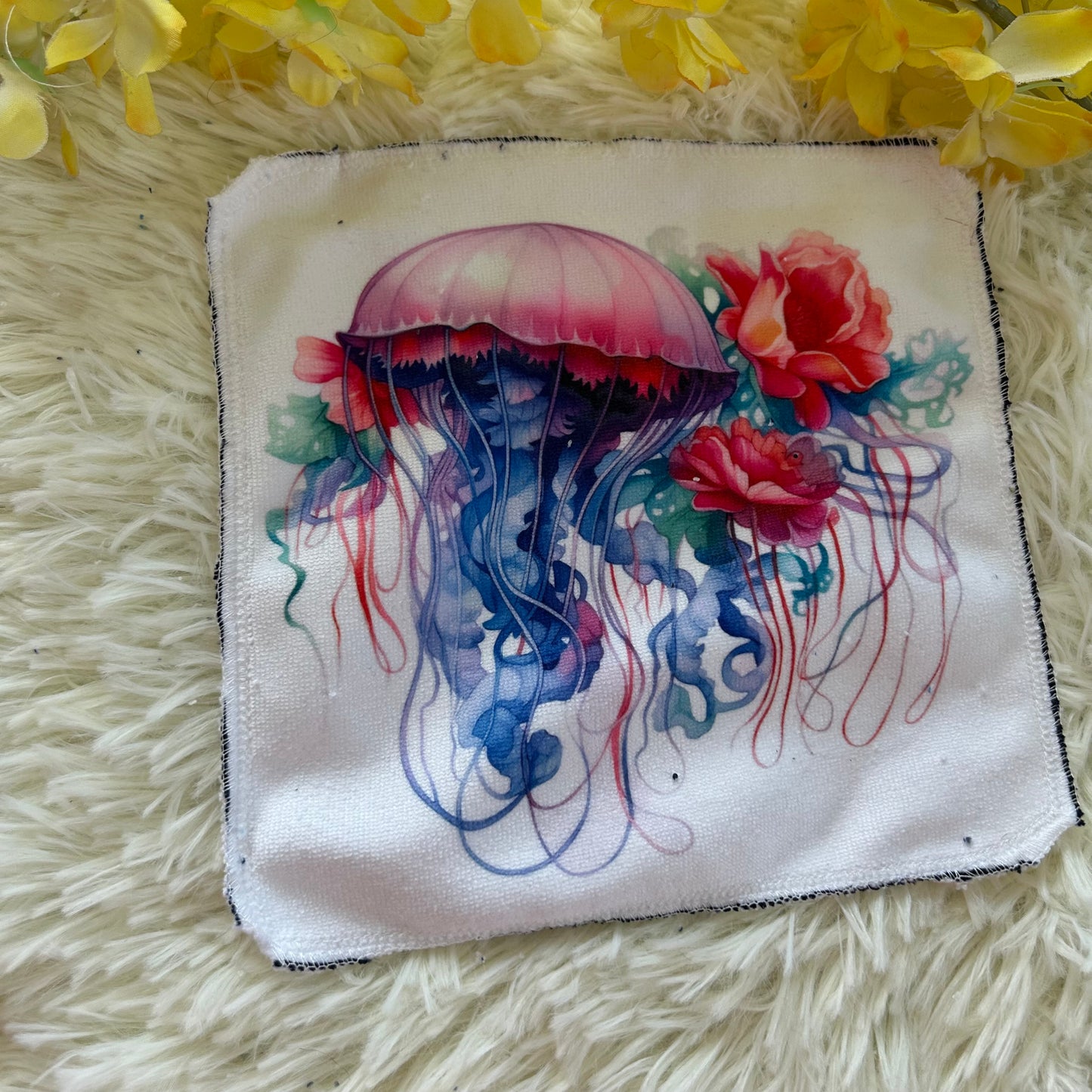 Débarbouillette meduse