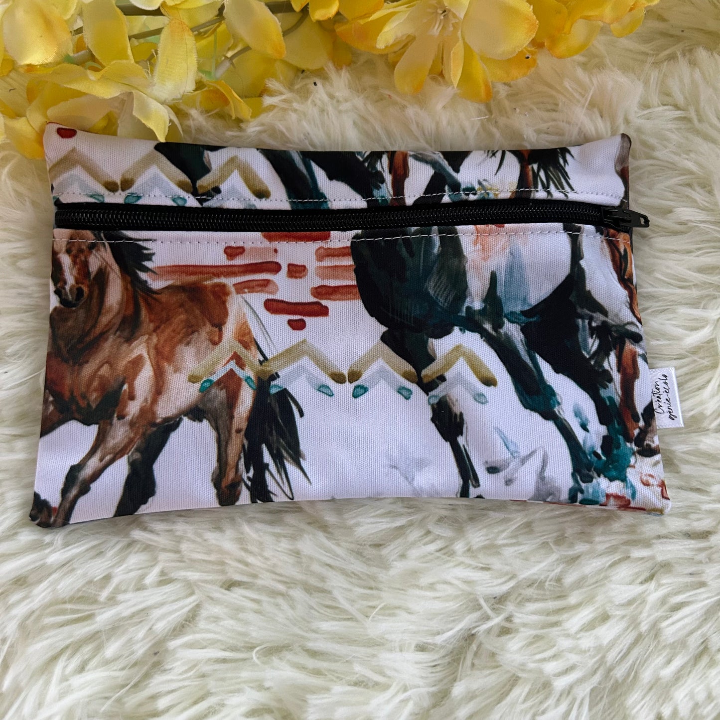 Sac collation école cheval