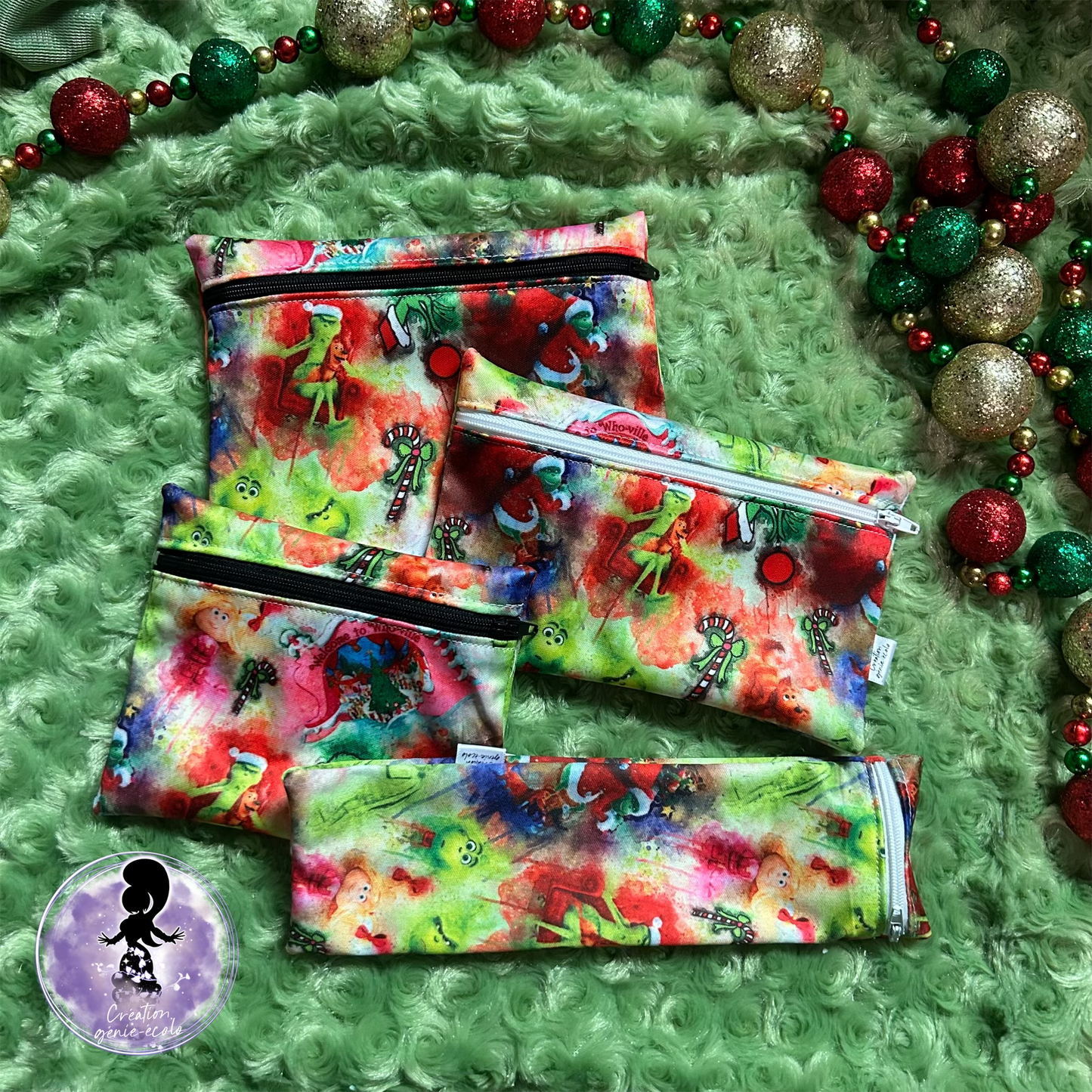 🌸 Kit sac sandwich/collation noel