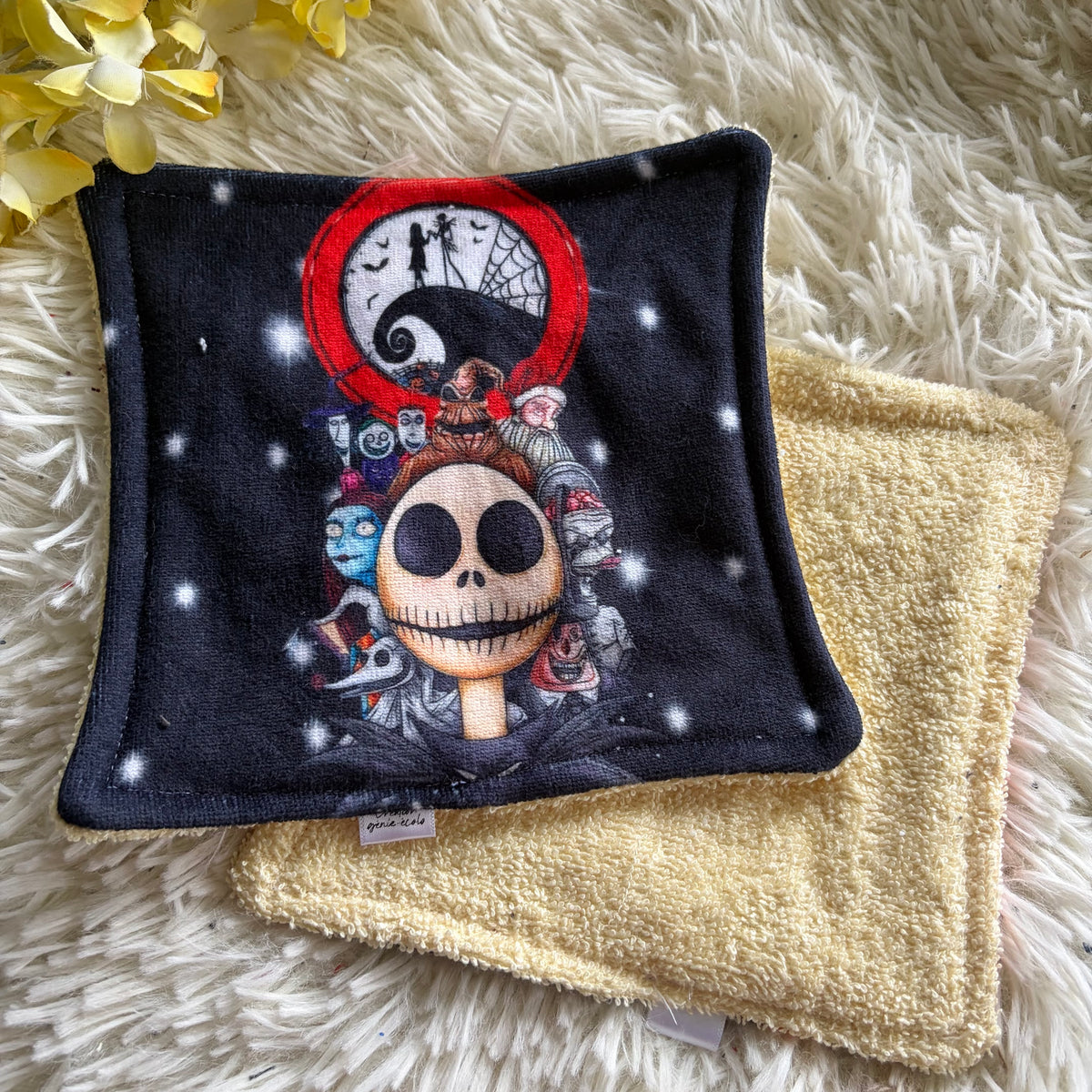 Débarbouillette premium halloween jack
