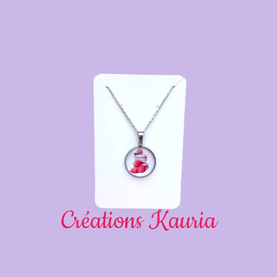Collier macaron Kauria
