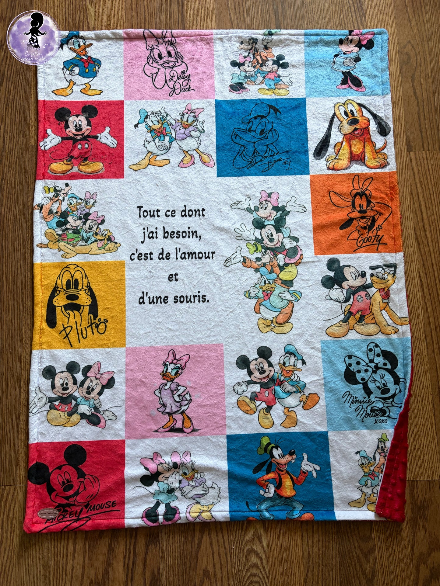 Doudou 30x40 souris
