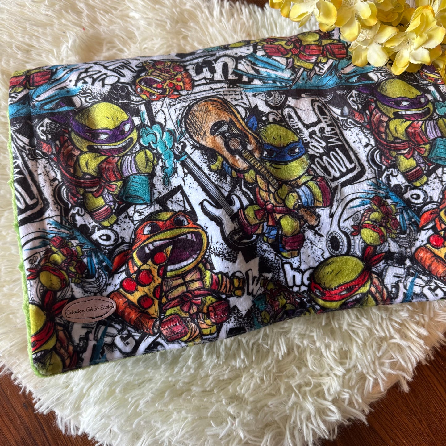 Doudou 40x60 tortue