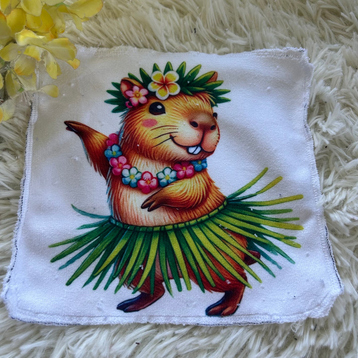 Débarbouillette capybarah