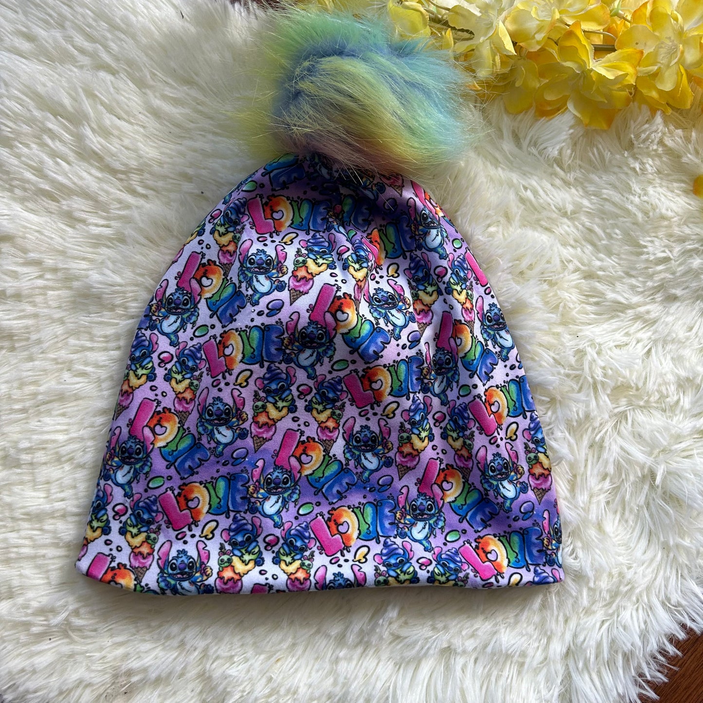 Tuque extraterrestre bleu willfée