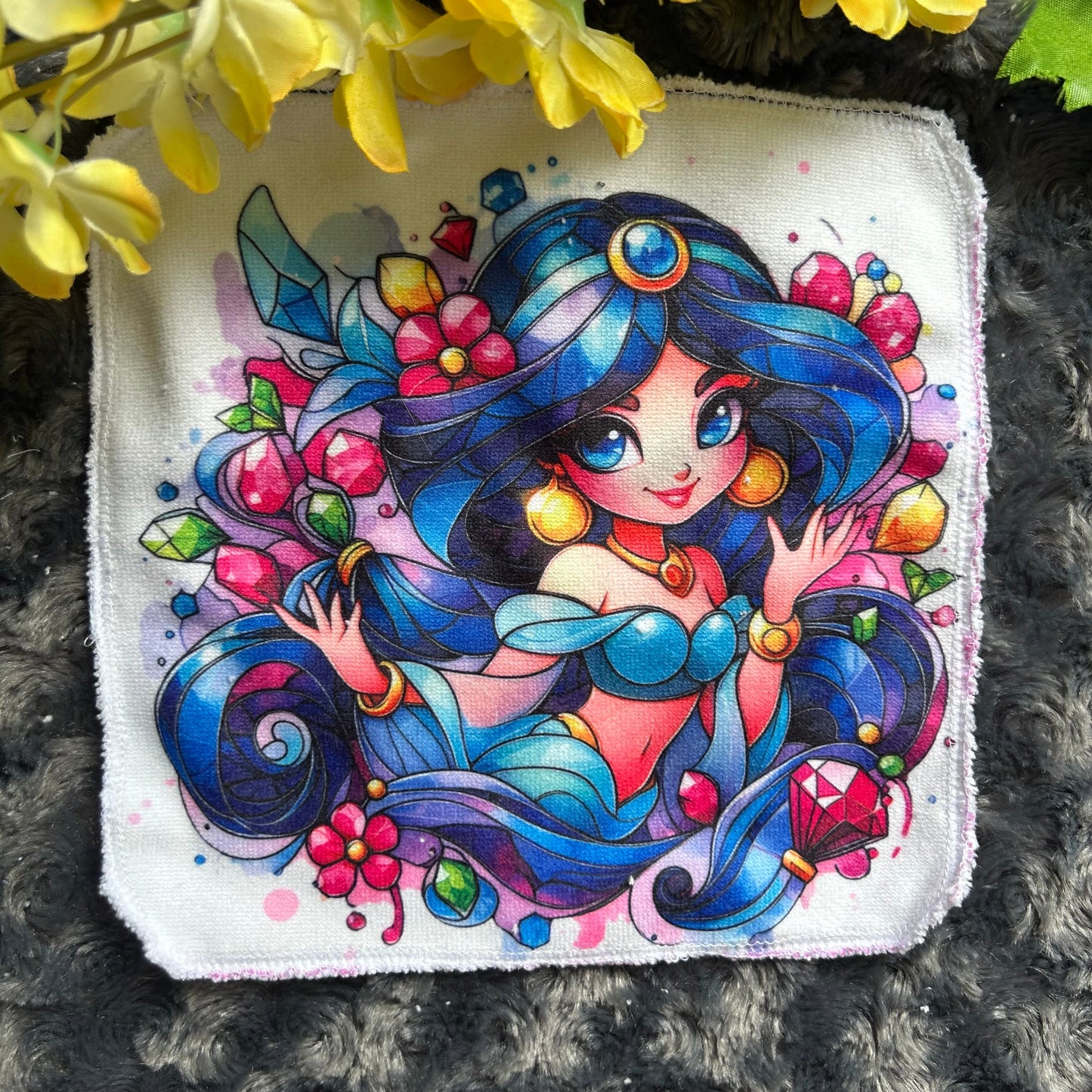Débarbouillette princesse