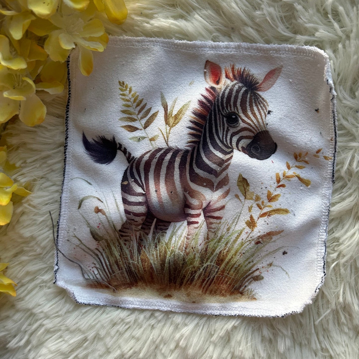 Débarbouillette animaux