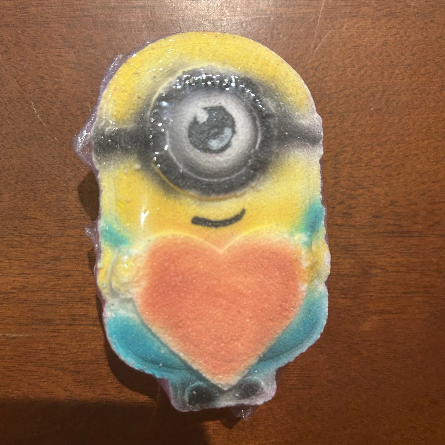 Bombe de bain personnage jaune Annaturel