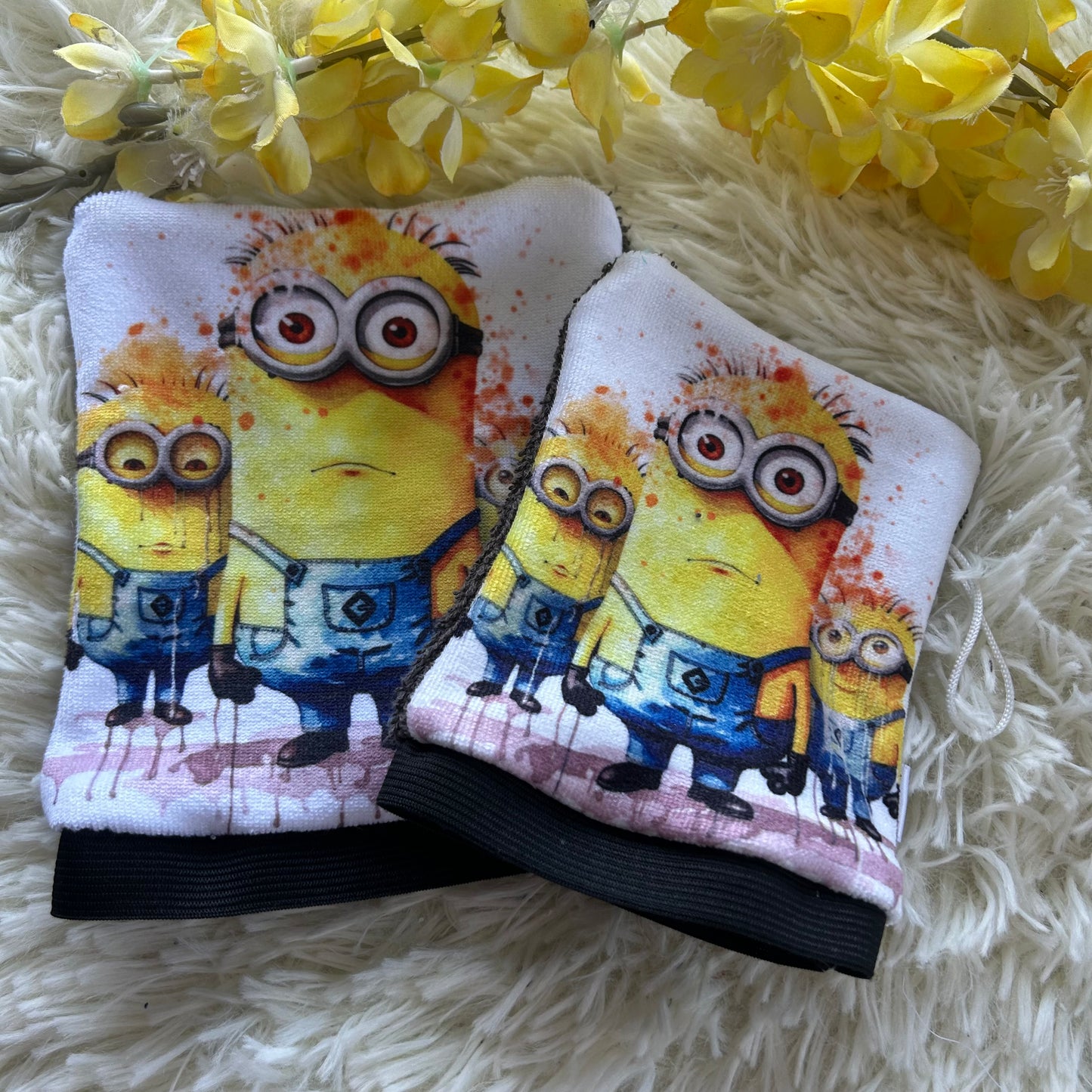 Mitaine de bain personnage