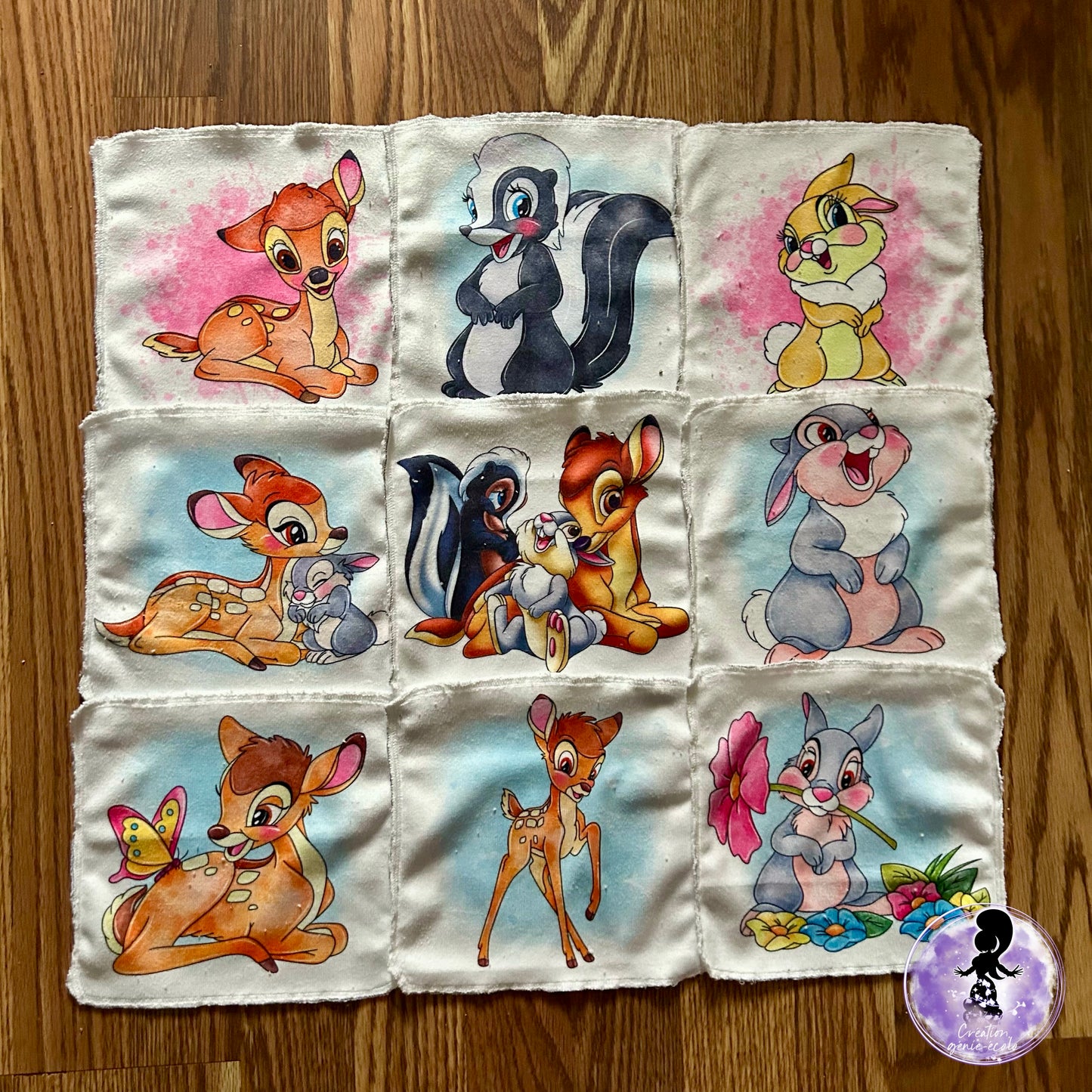 Débarbouillette cerf