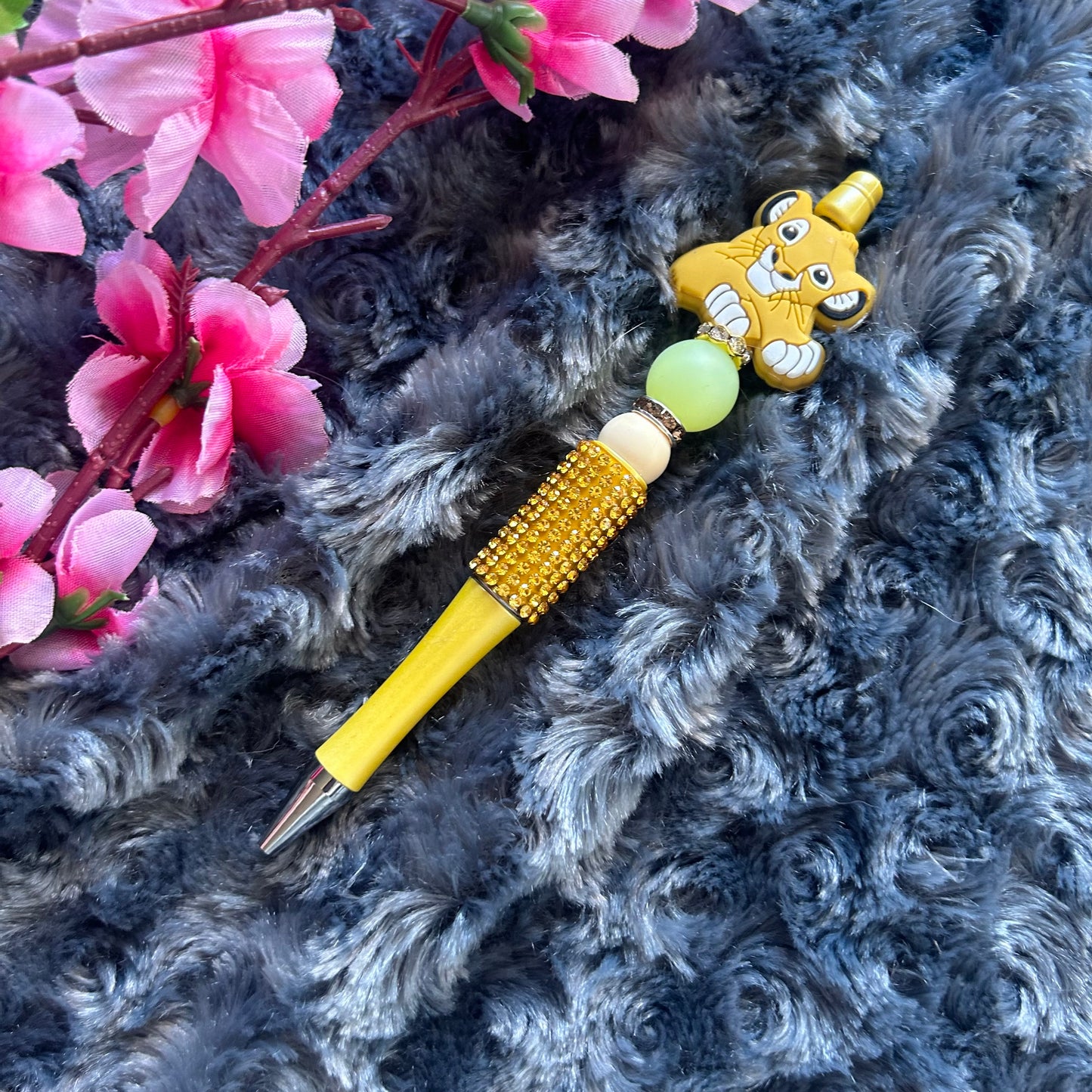 Stylo bling bling lion