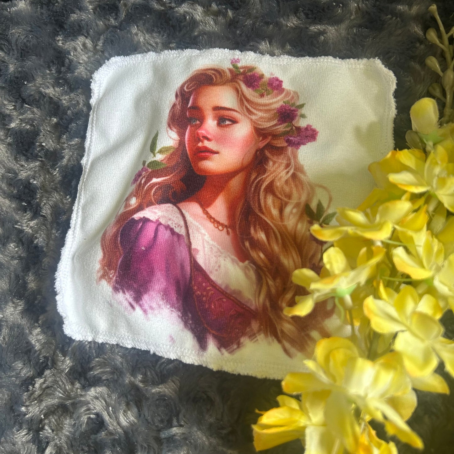 Débarbouillette princesse
