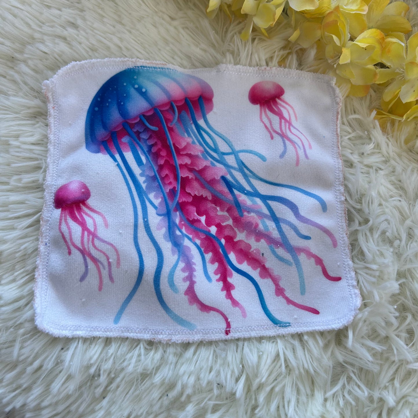 Débarbouillette meduse