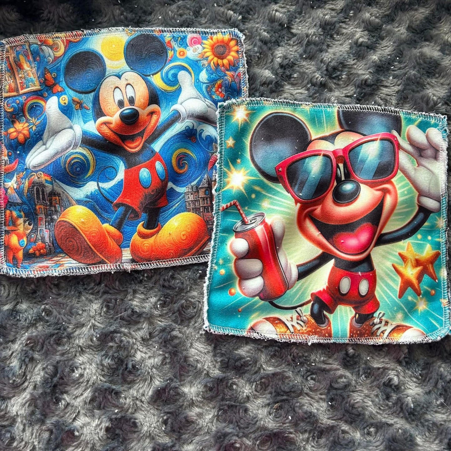 Débarbouillette personnage souris