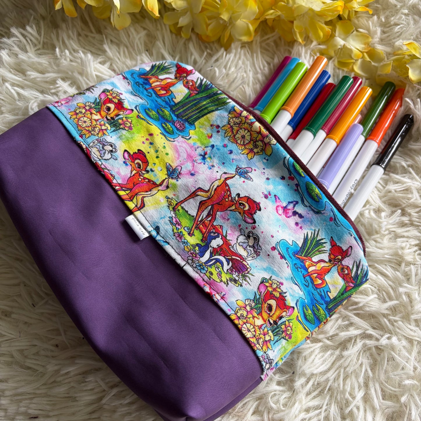 Trousse de crayon / maquillage cerf