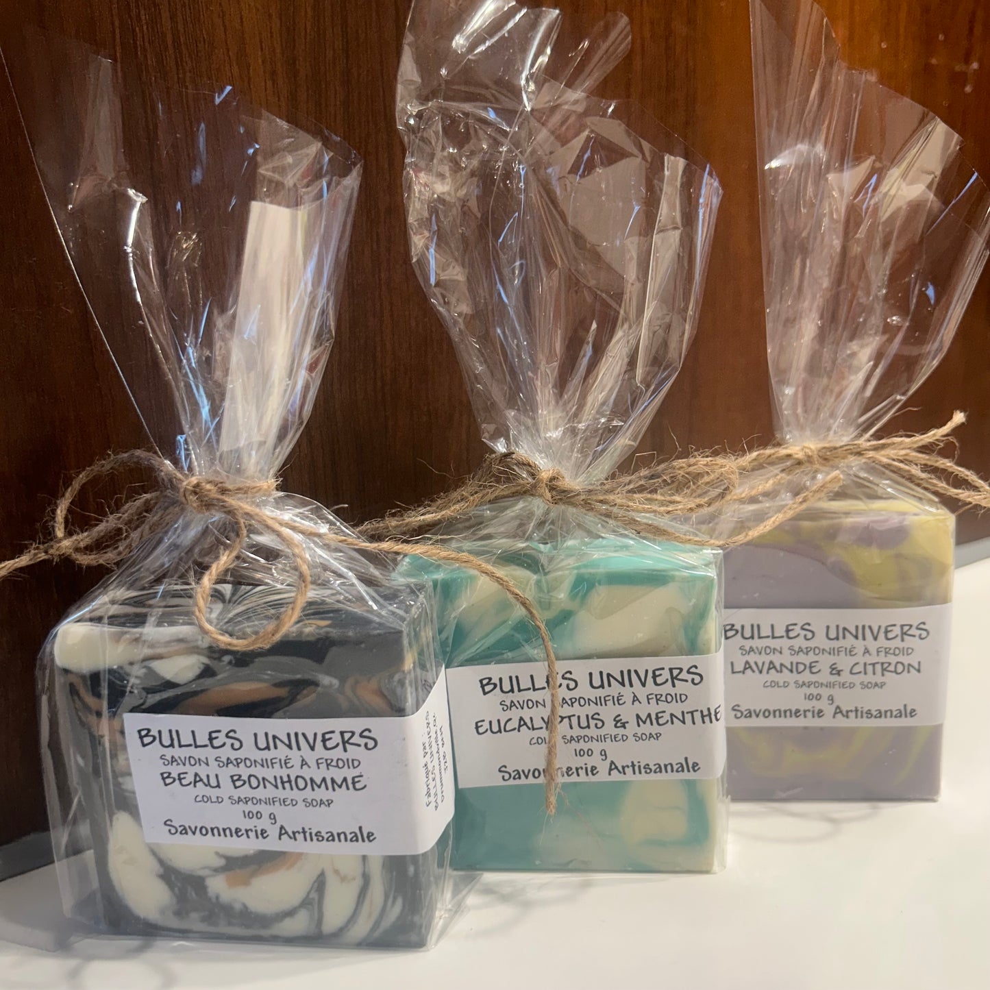 Savon saponifié à froid Bulle univers