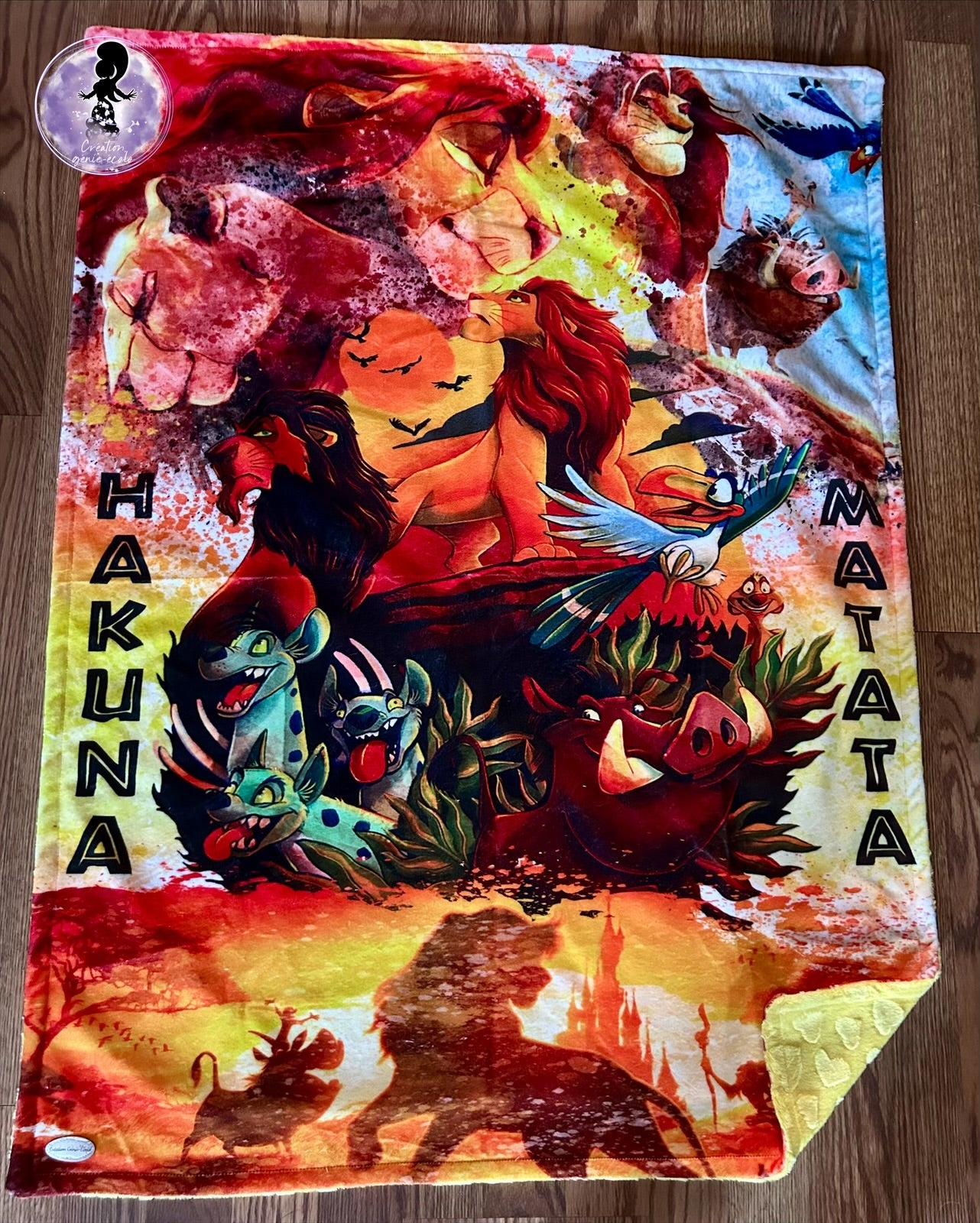 Doudou 30x40 lion