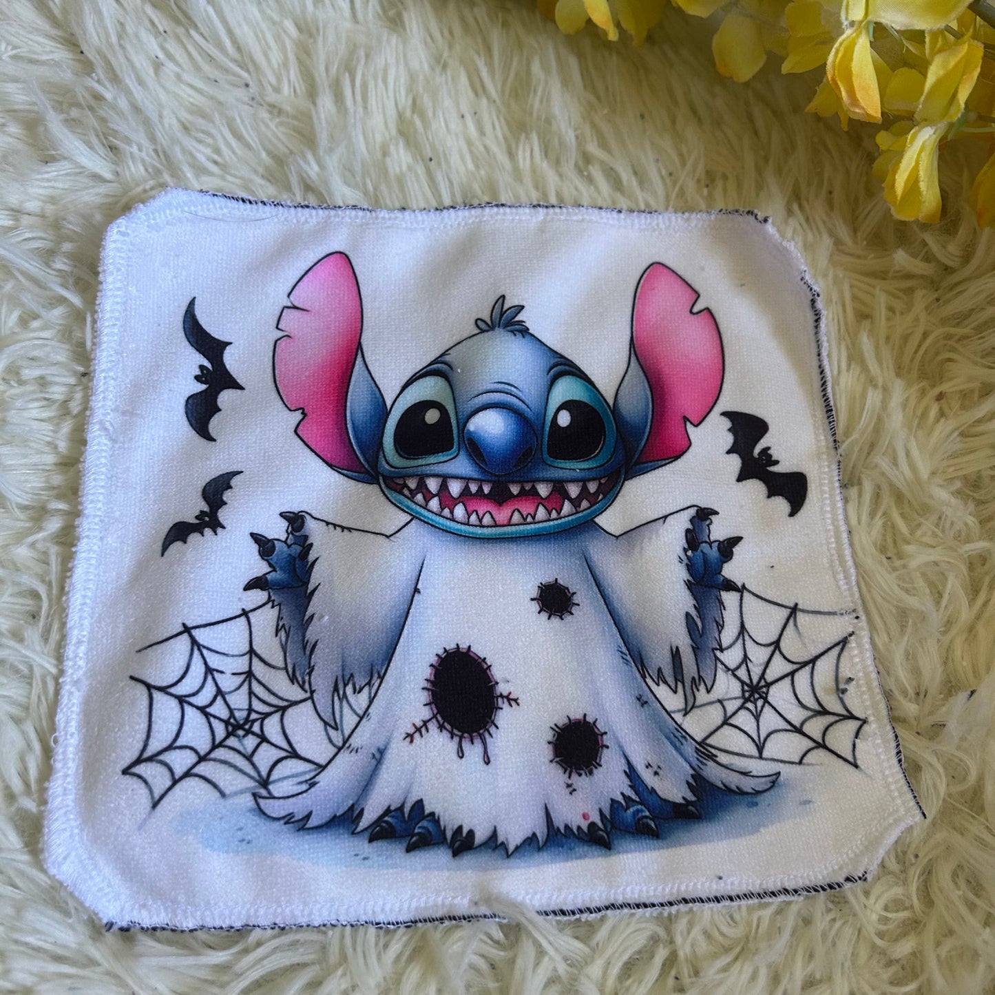 Débarbouillette personnage Halloween