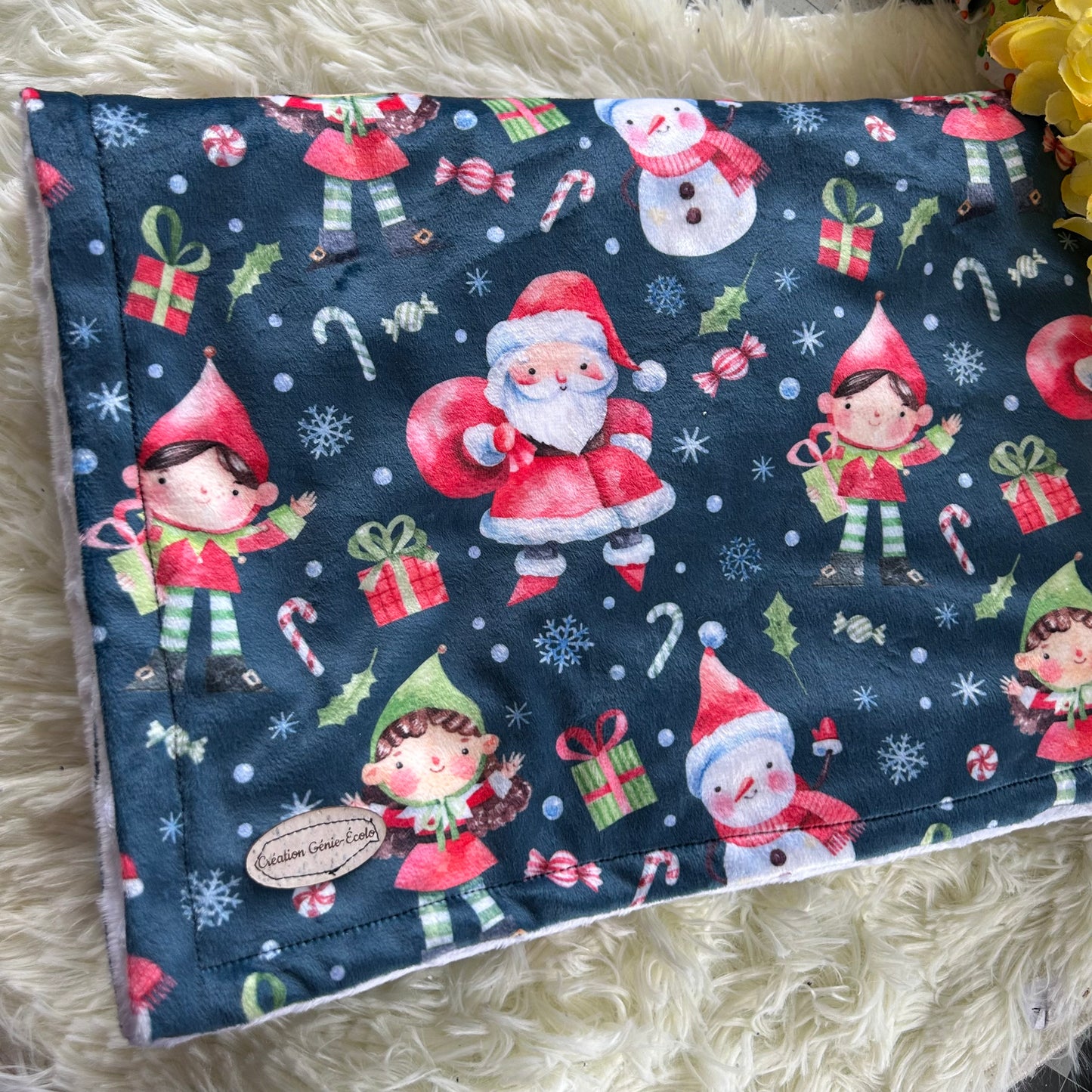 Doudou 30x40 Noël