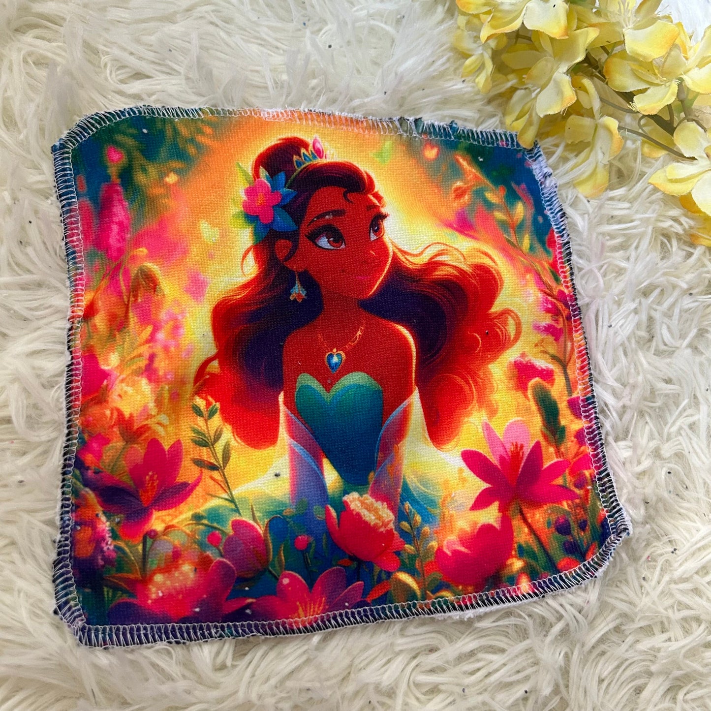 Débarbouillette princesse