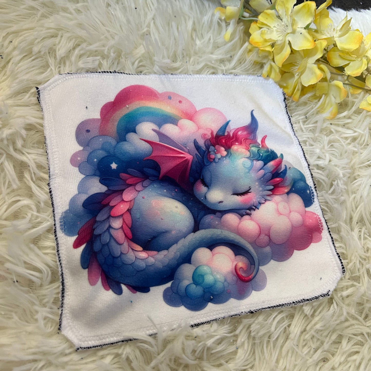 Débarbouillette dragon