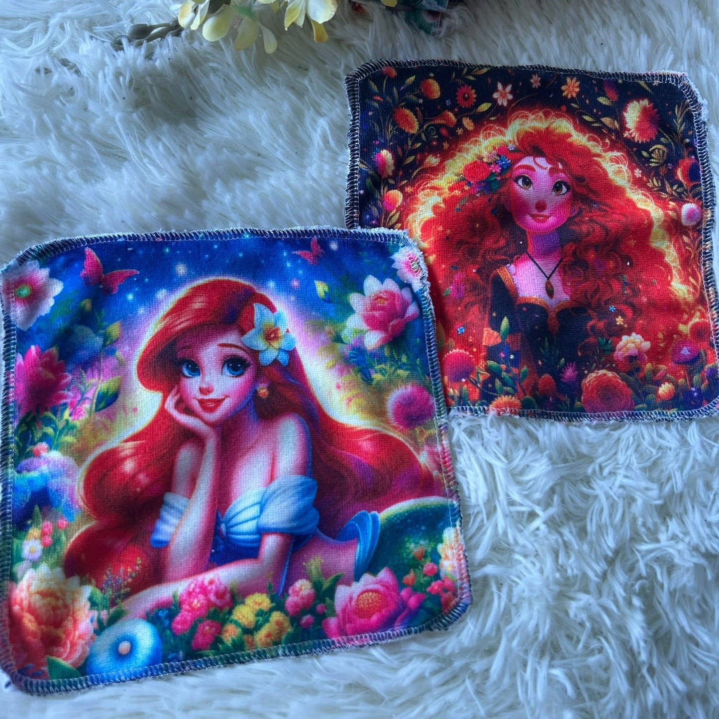 Débarbouillette princesse