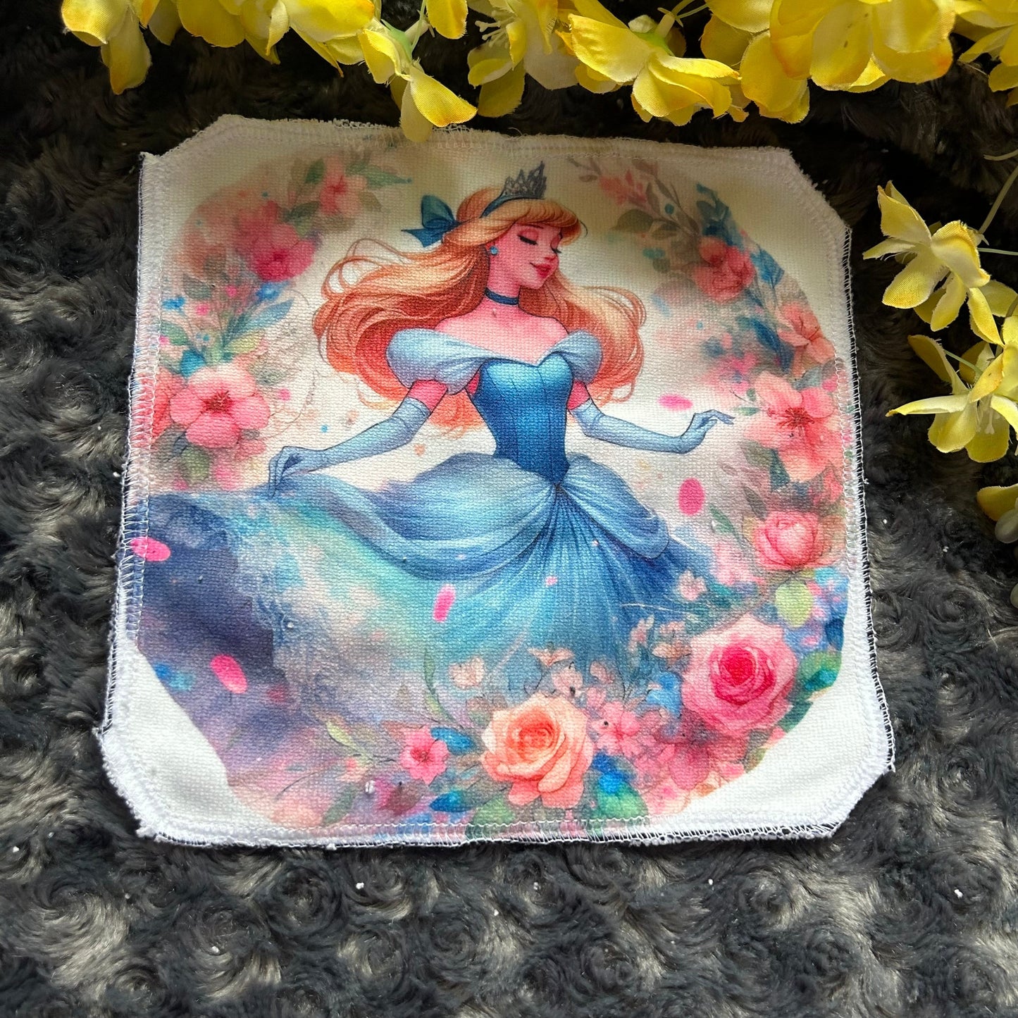 Débarbouillette princesse