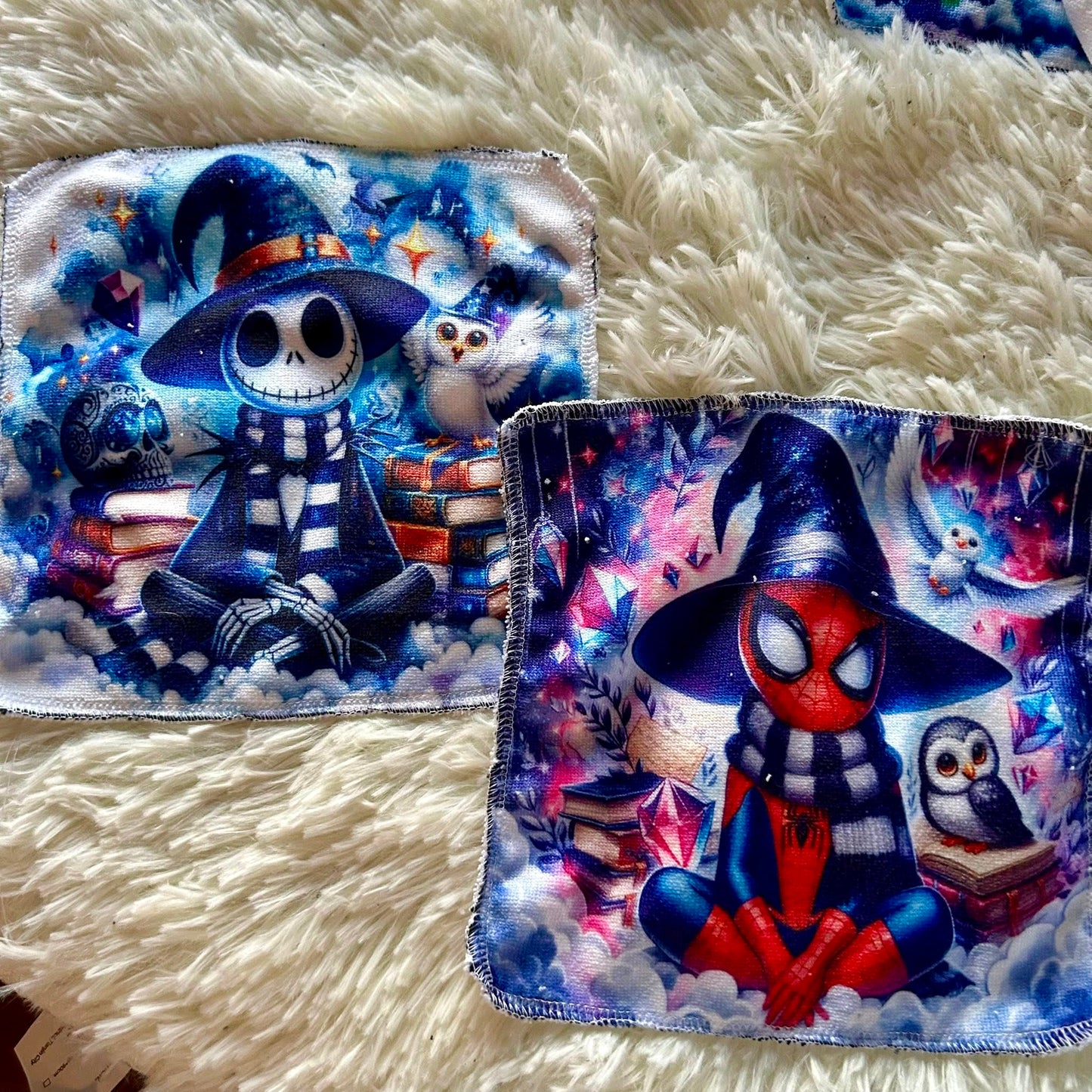 Débarbouillette personnage magie
