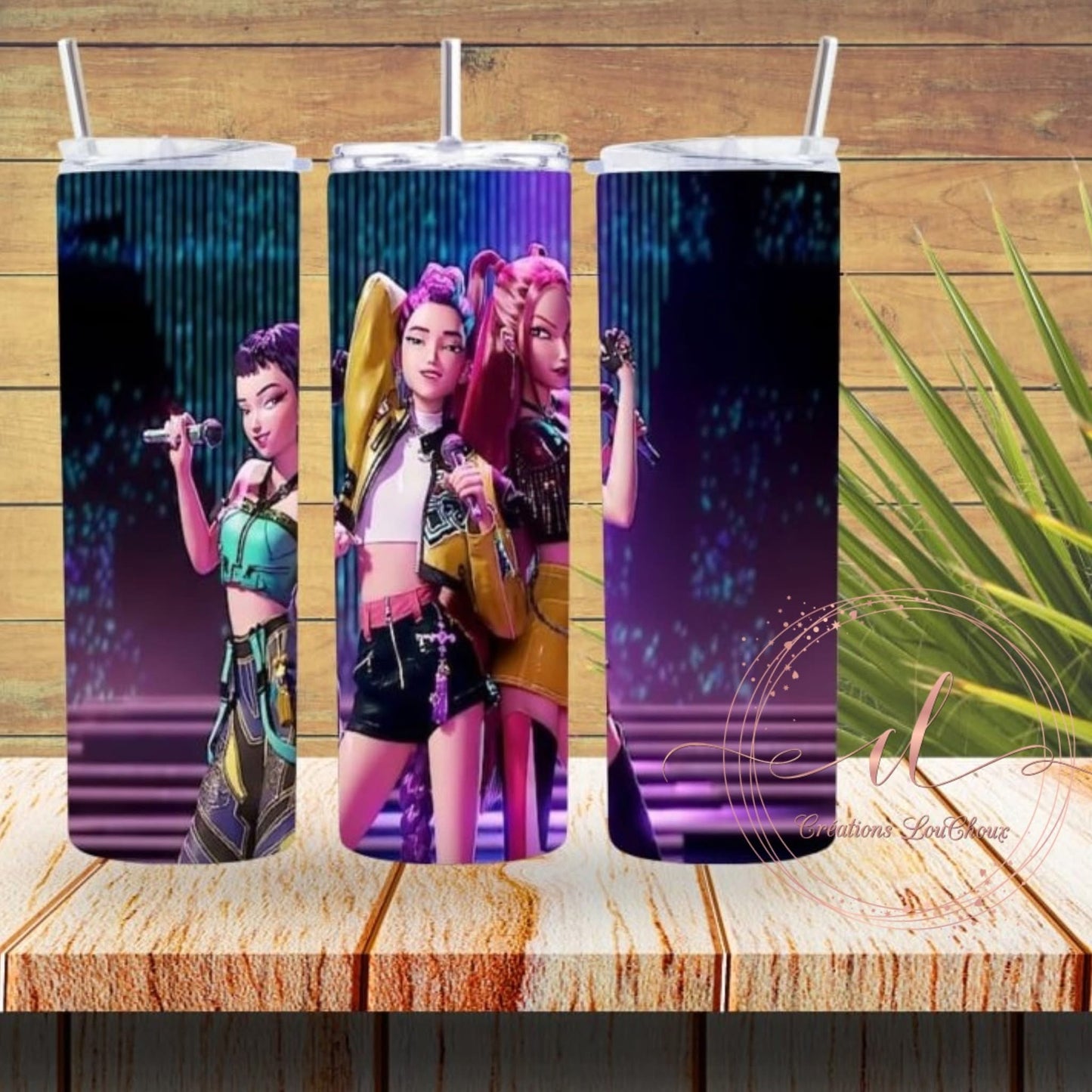 Bouteille isotherme louchoux personnage populaire