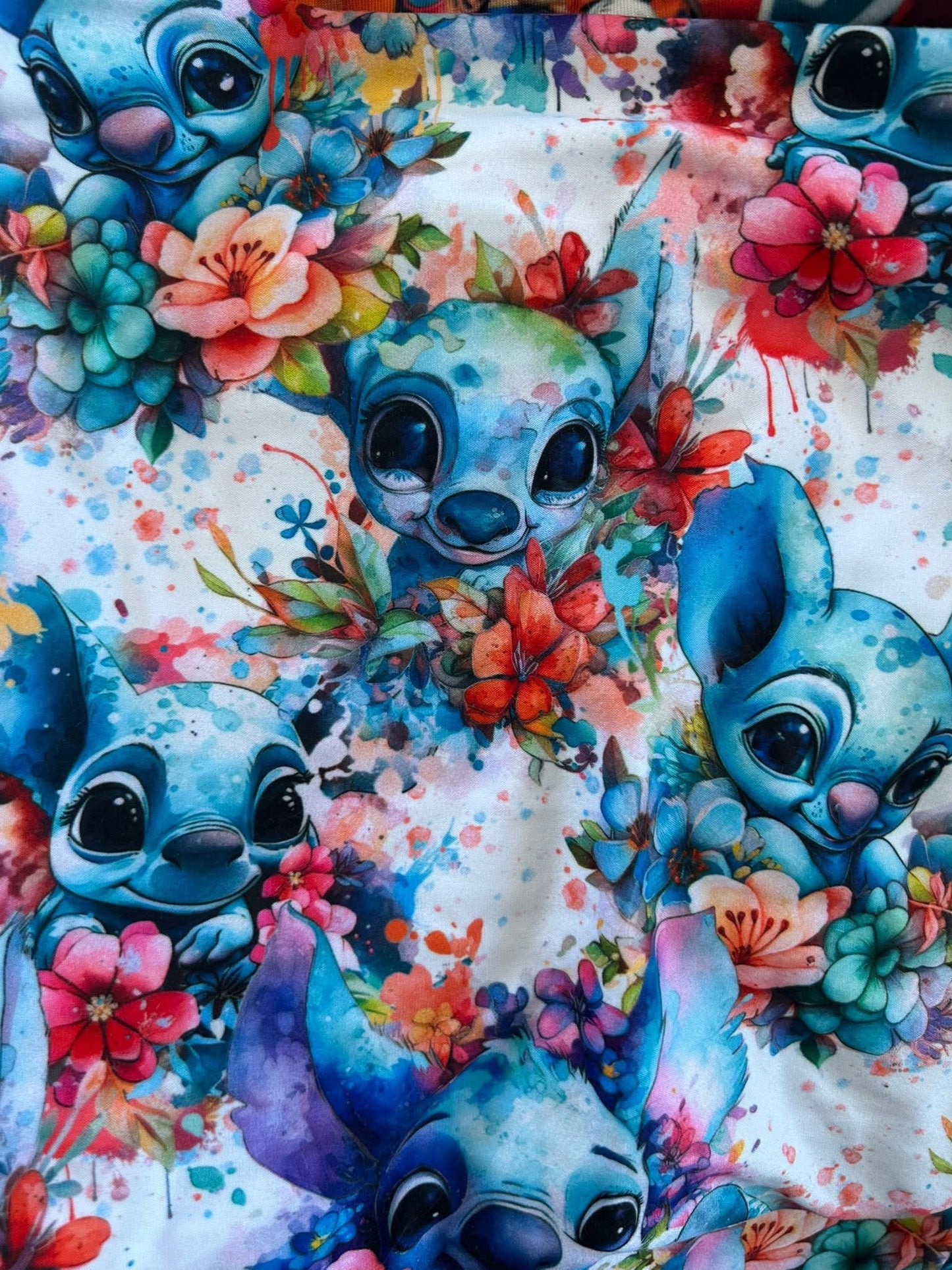 Serviette hygiénique lavable dbp Extraterrestre bleu