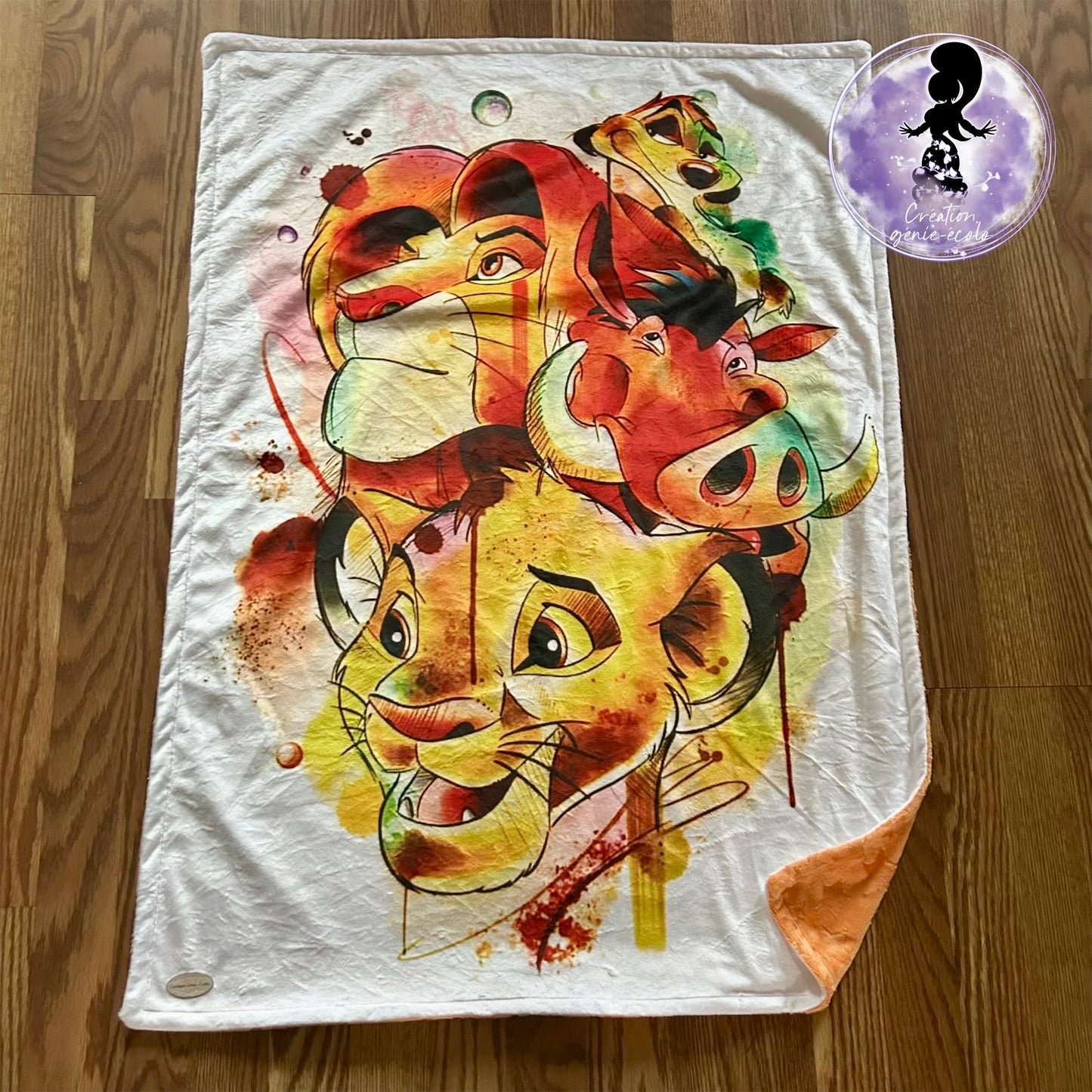 Doudou 30x40 lion