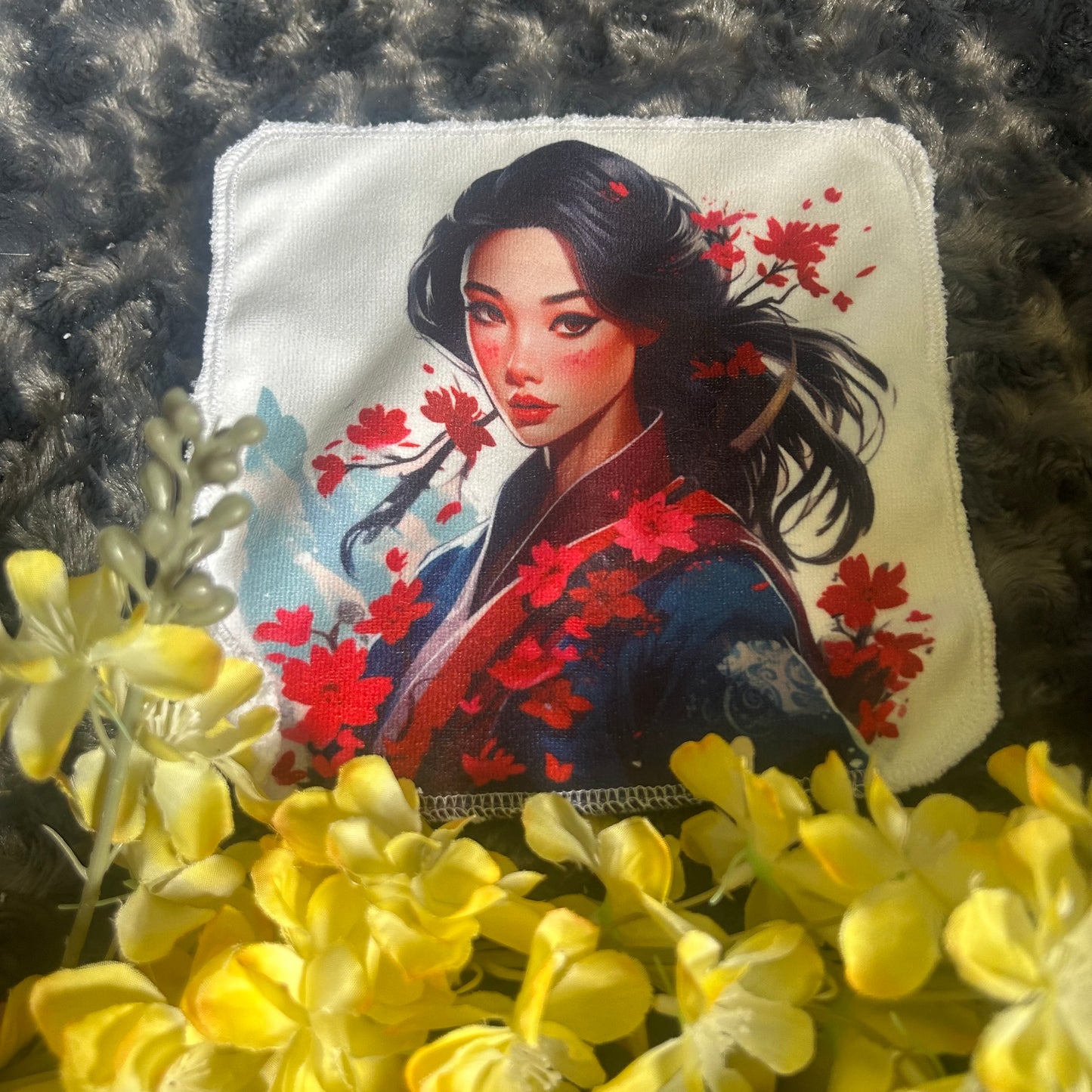 Débarbouillette princesse mu