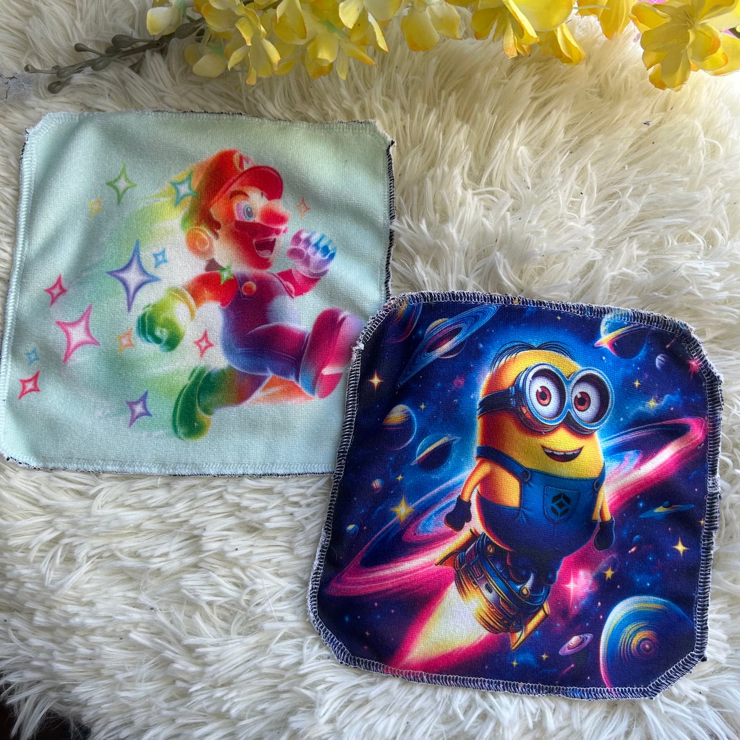 Débarbouillette personnage