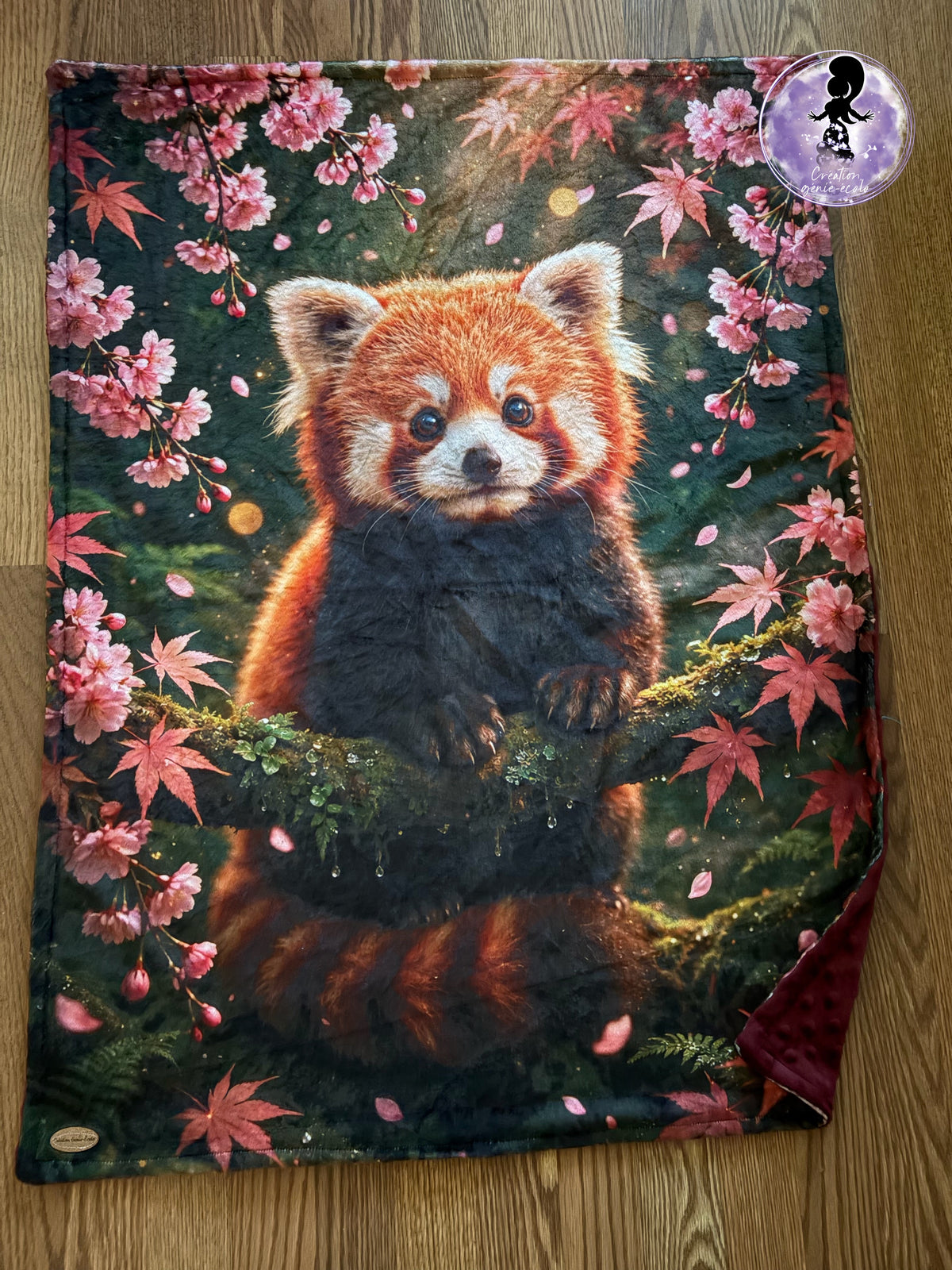 Doudou 30x40 panda roux