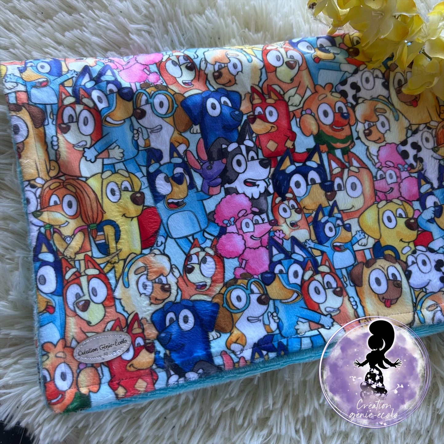 Doudou 30x40 personnage chien