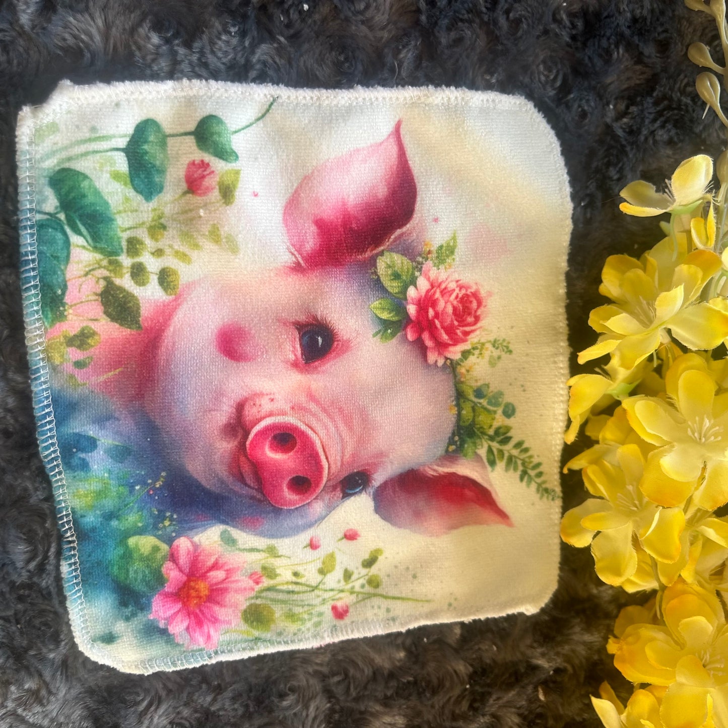 Débarbouillette cochon