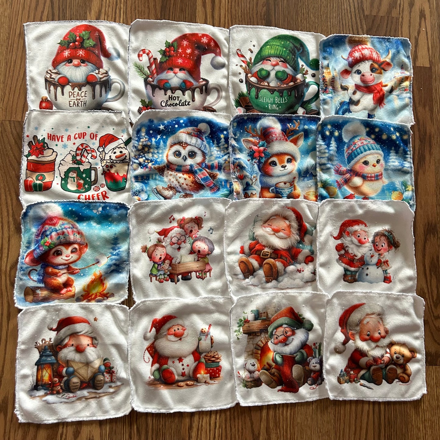 Débarbouillette noel