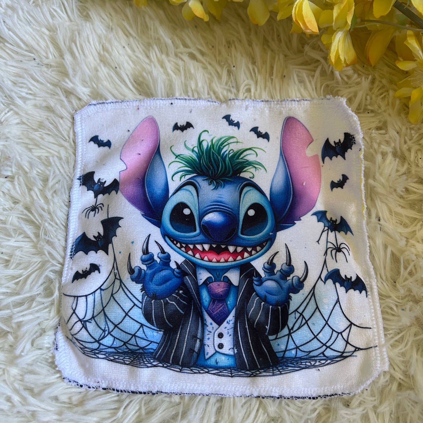Débarbouillette personnage Halloween