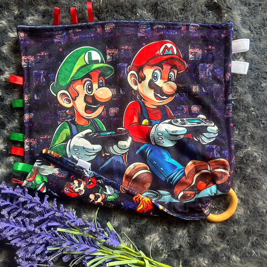 Doudou étiquette personnage jeux video