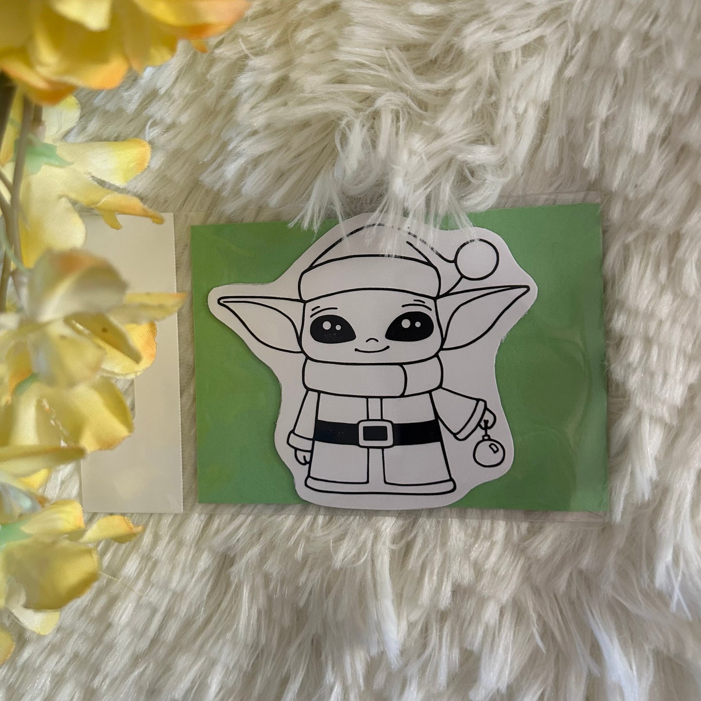 Aimant à colorier Noël