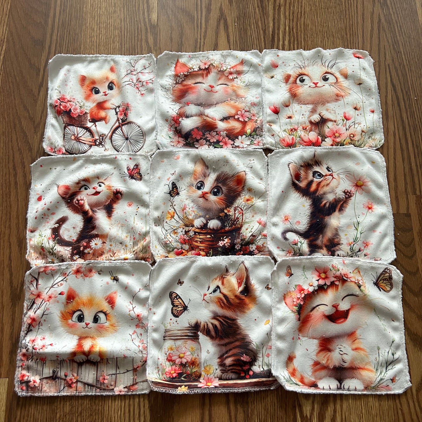 Débarbouillette chat