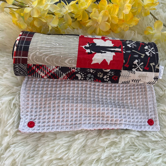 Essuie-tout lavable bûcheron