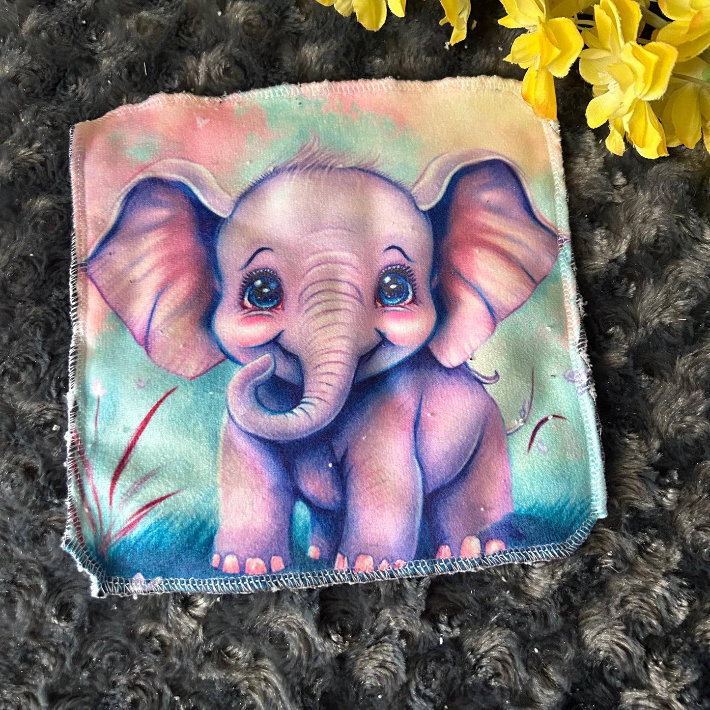 Débarbouillette éléphant