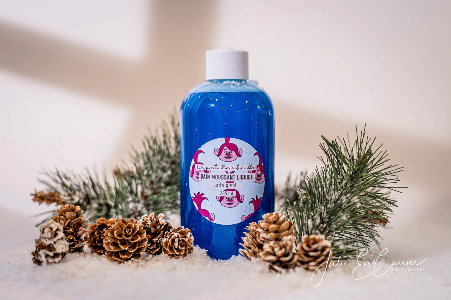 Bain moussant lutin givré noel petite abeille