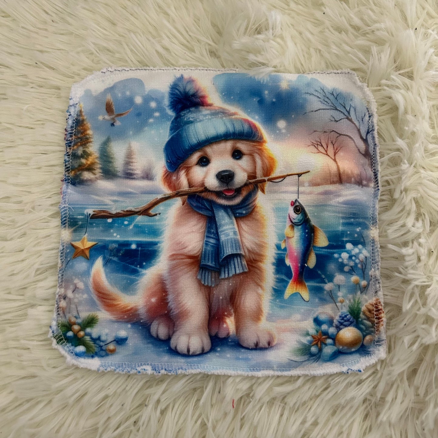 Debarbouillette chien