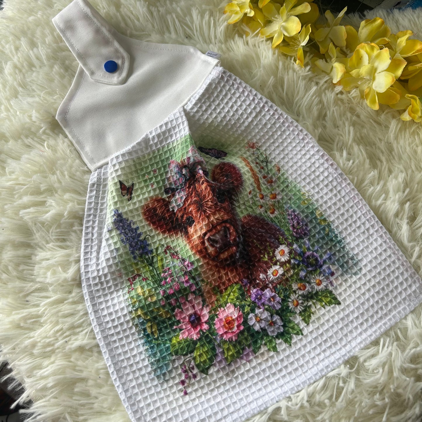 Serviette de four vache