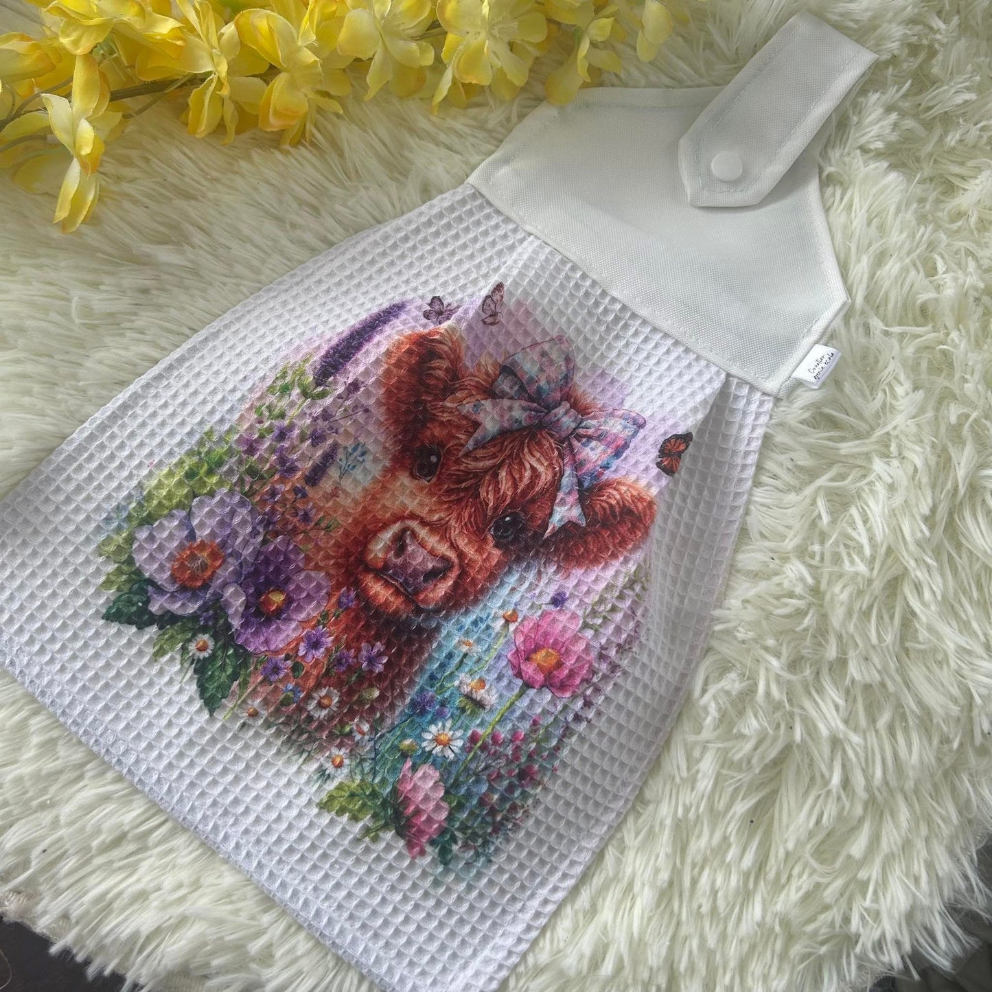 Serviette de four vache