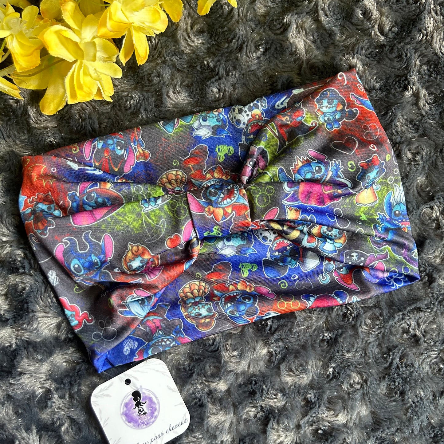 Bandeau Halloween extraterrestre bleu